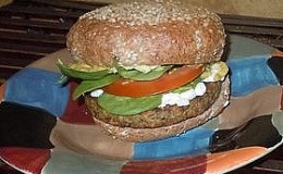 Alkaline veggie burger
