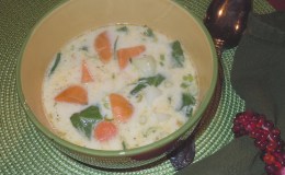Coconut Milk/Sweet Potato&nbsp;Soup