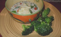 Broccoli in Coconut Oil, Ginger, and&nbsp;Garlic